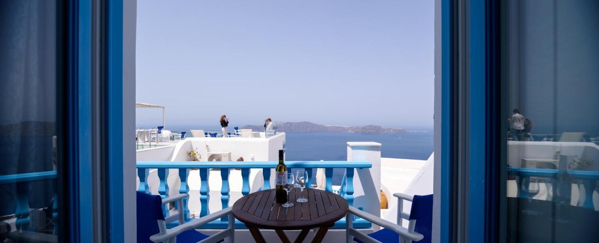 Vallas Apartments & Villas Firostefani Bagian luar foto