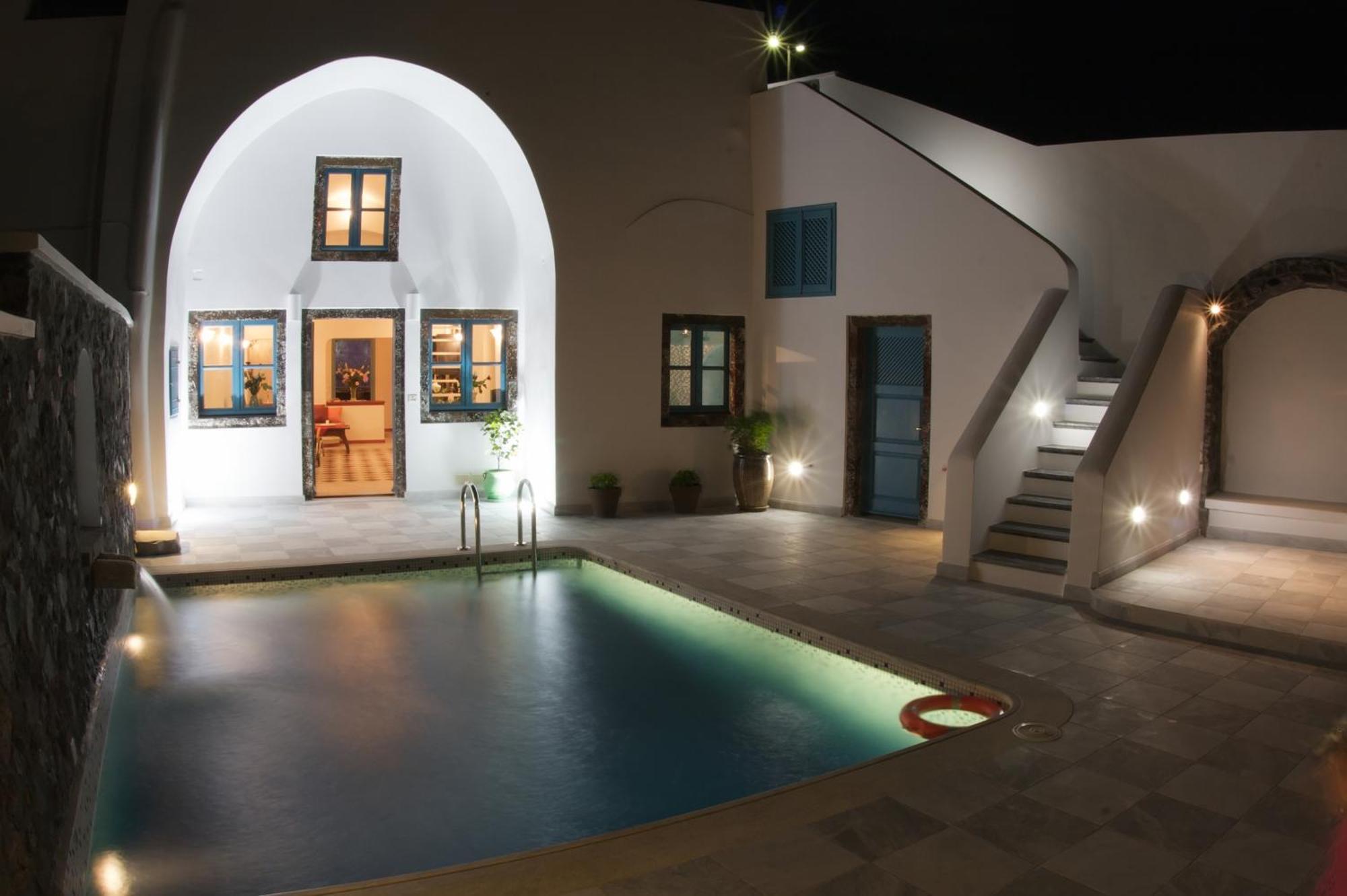 Vallas Apartments & Villas Firostefani Bagian luar foto