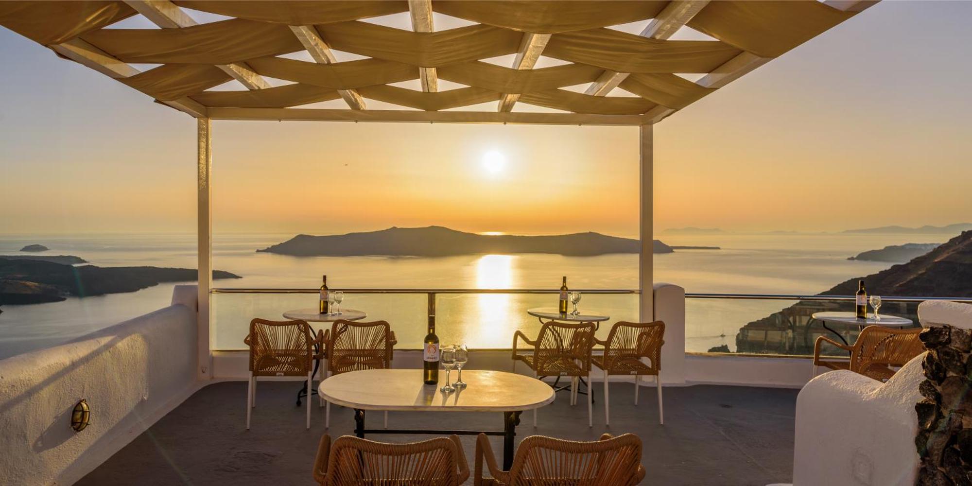 Vallas Apartments & Villas Firostefani Bagian luar foto
