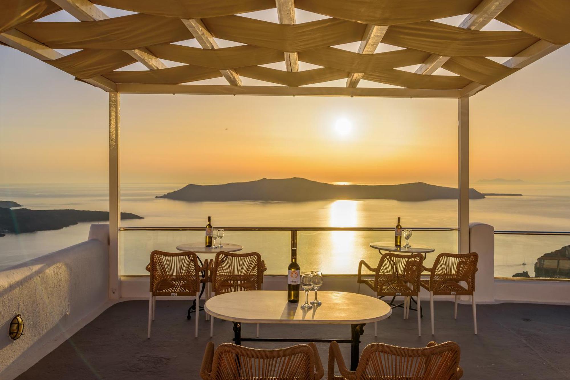 Vallas Apartments & Villas Firostefani Bagian luar foto