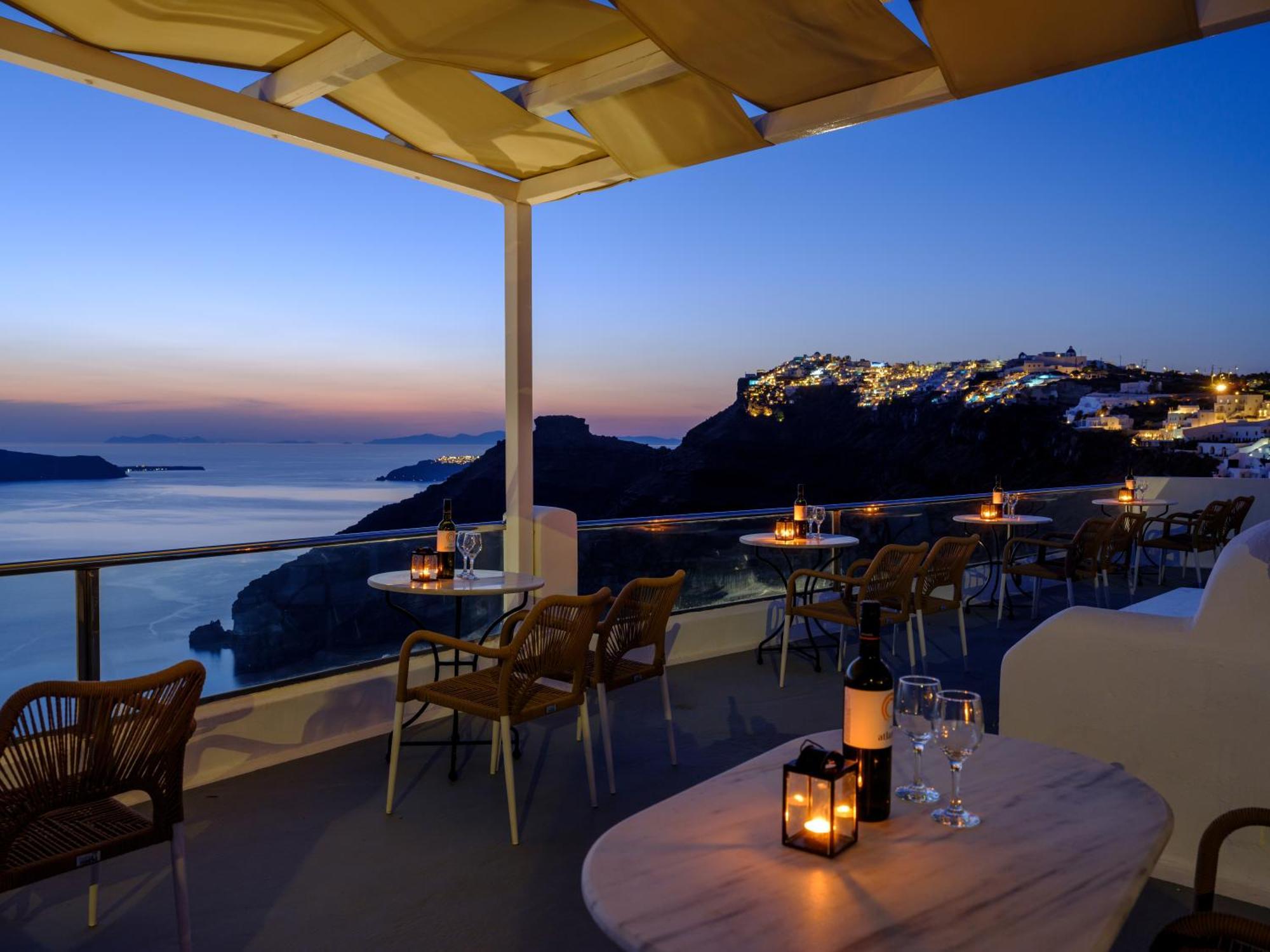 Vallas Apartments & Villas Firostefani Bagian luar foto