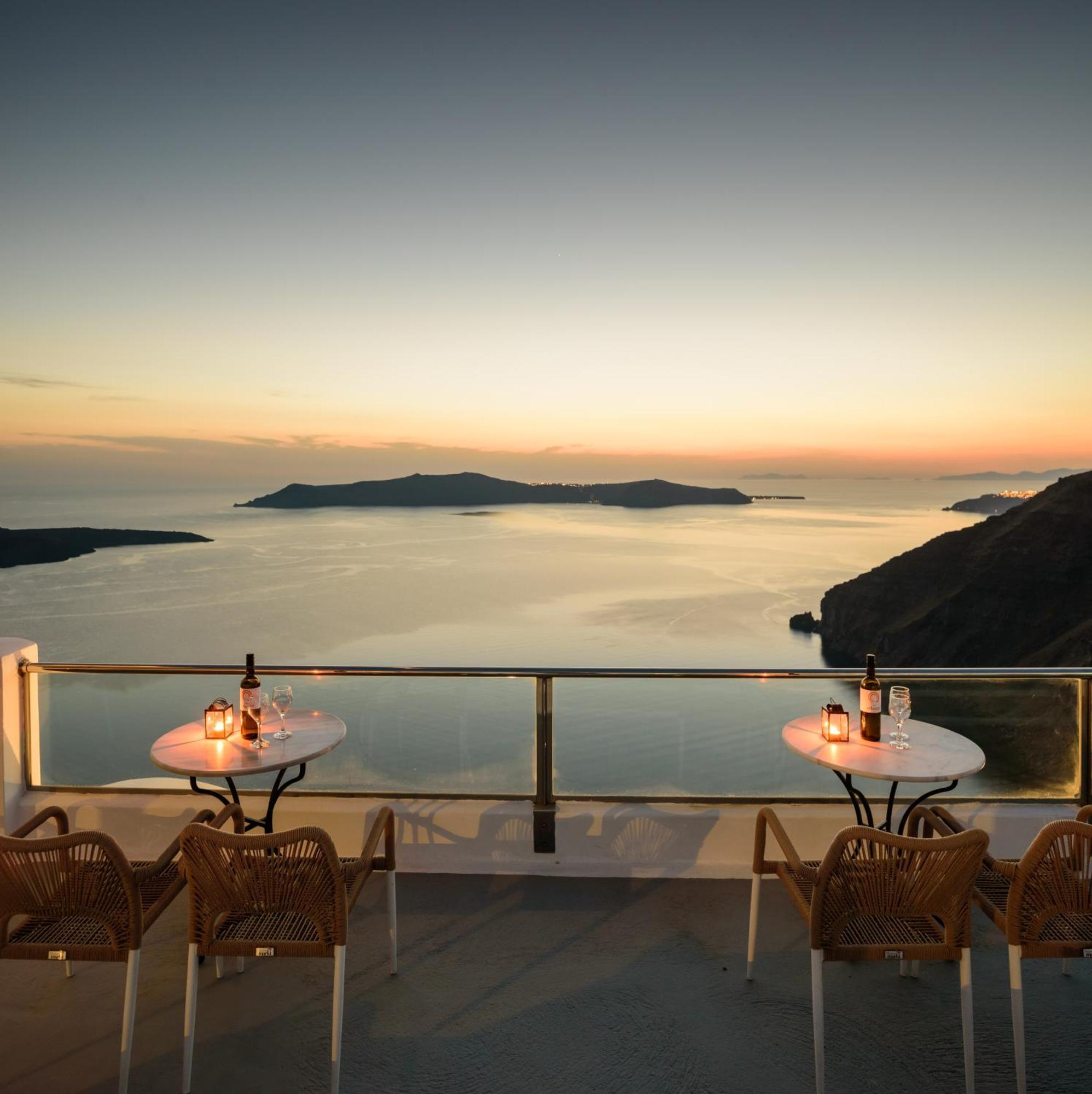 Vallas Apartments & Villas Firostefani Bagian luar foto
