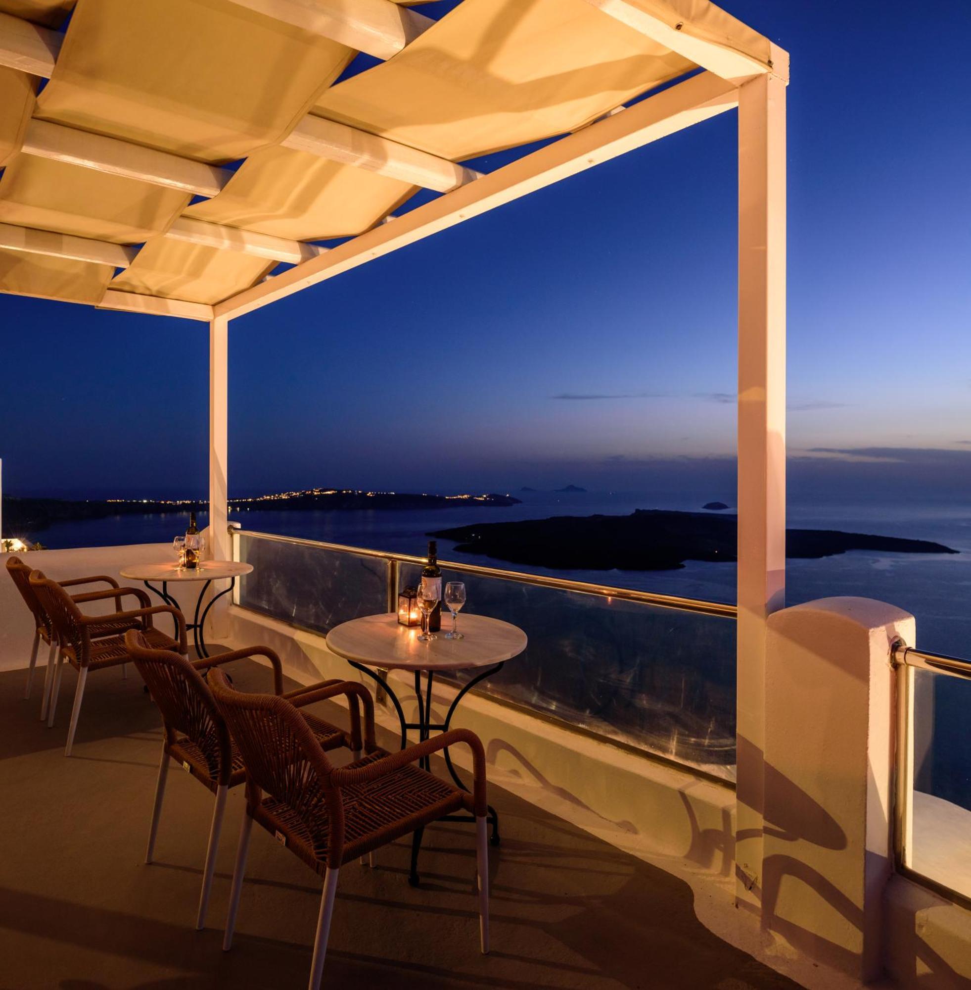 Vallas Apartments & Villas Firostefani Bagian luar foto