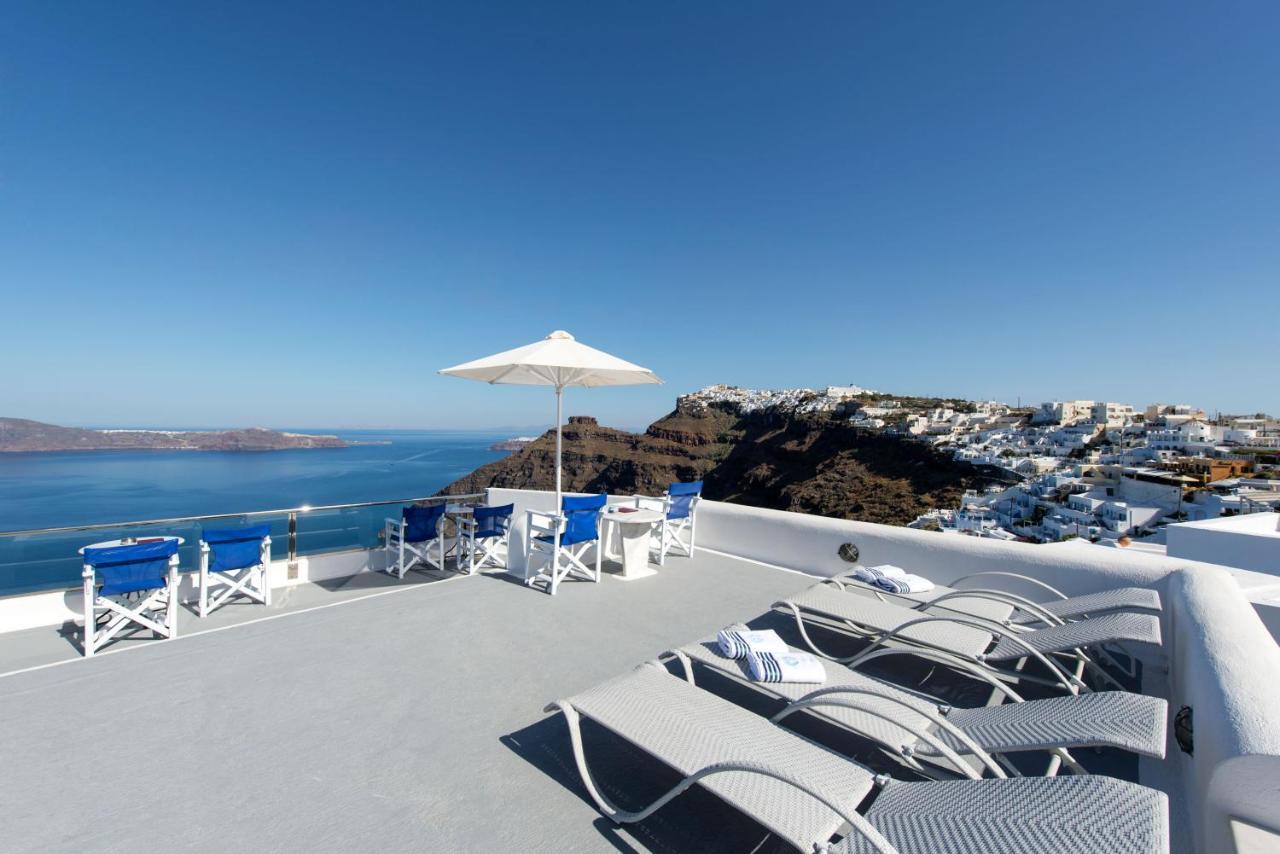 Vallas Apartments & Villas Firostefani Bagian luar foto