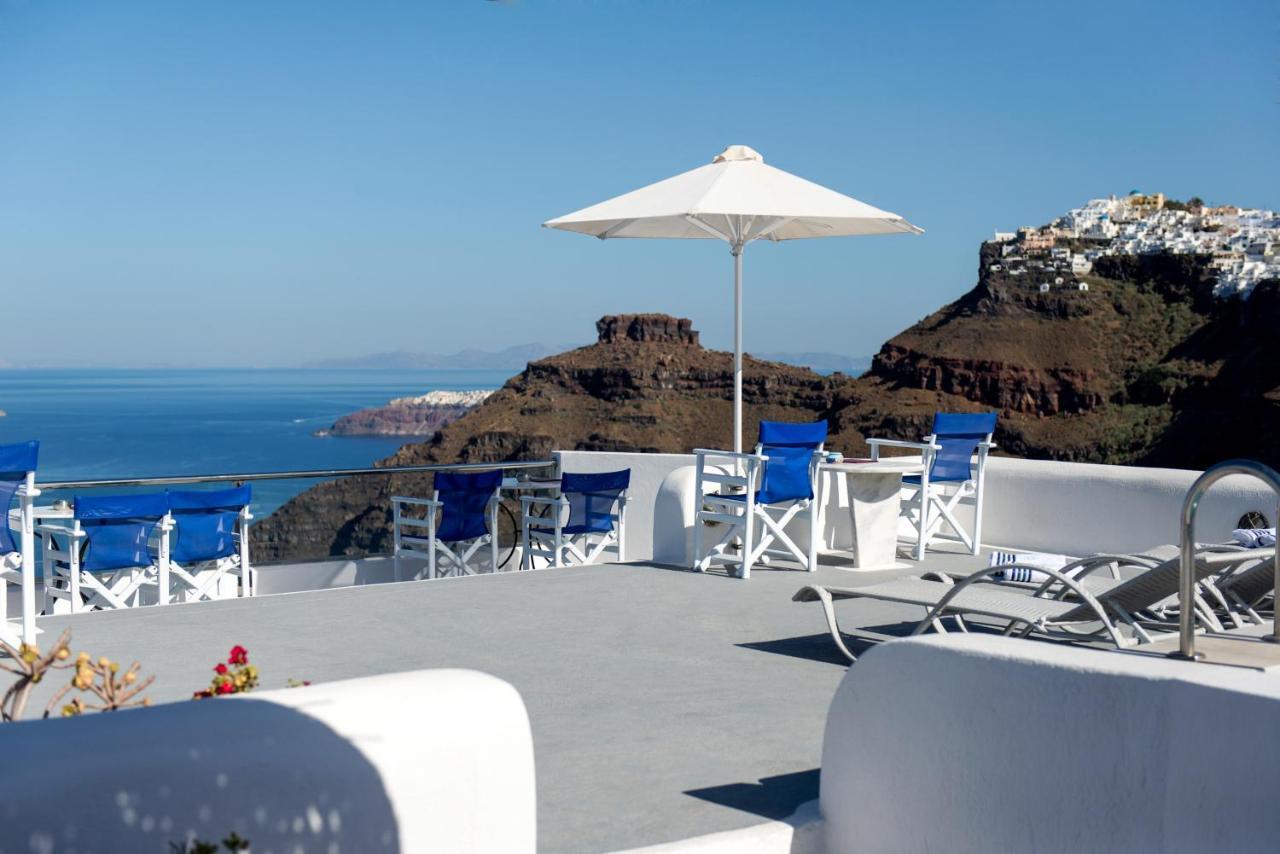 Vallas Apartments & Villas Firostefani Bagian luar foto